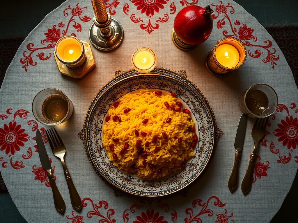 Saffron Evening